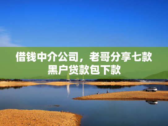 借钱中介公司，老哥分享七款黑户贷款包下款
