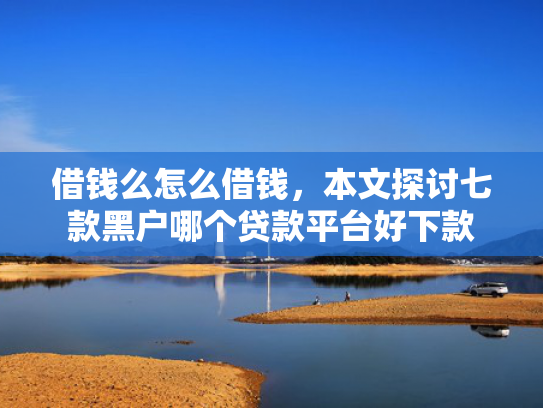 借钱么怎么借钱，本文探讨七款黑户哪个贷款平台好下款