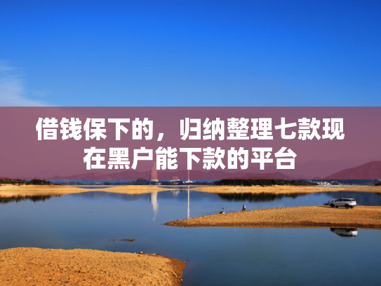 借钱保下的，归纳整理七款现在黑户能下款的平台