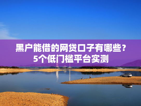 什么网贷下款高这5款网贷被拒能下钱的口子