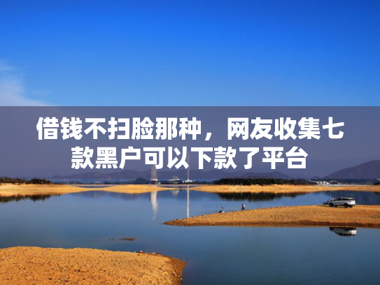 借钱不扫脸那种，网友收集七款黑户可以下款了平台
