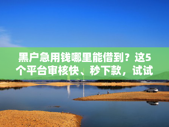 网贷百分百下款的口子可以参考这5个还有什么好下款的口子
