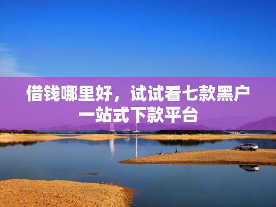 借钱哪里好，试试看七款黑户一站式下款平台