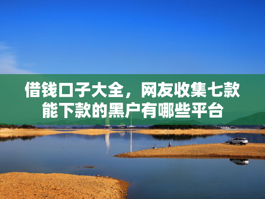 借钱口子大全，网友收集七款能下款的黑户有哪些平台