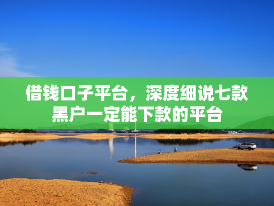 借钱口子平台，深度细说七款黑户一定能下款的平台