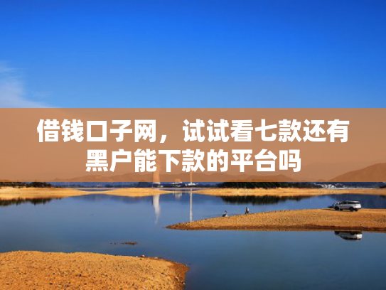 借钱口子网，试试看七款还有黑户能下款的平台吗