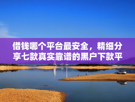 借钱哪个平台最安全，精细分享七款真实靠谱的黑户下款平台
