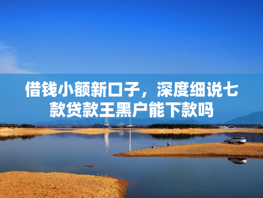 借钱小额新口子，深度细说七款贷款王黑户能下款吗