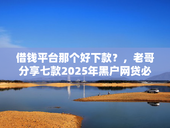 借钱平台那个好下款？，老哥分享七款2025年黑户网贷必下款的平台