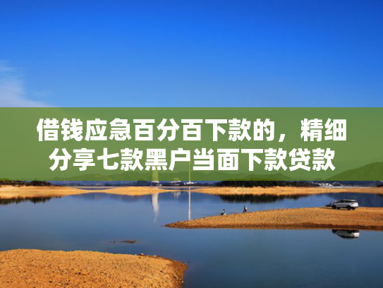 借钱应急百分百下款的，精细分享七款黑户当面下款贷款