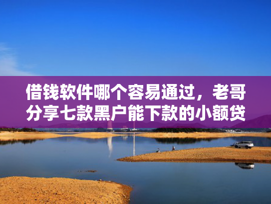 借钱软件哪个容易通过，老哥分享七款黑户能下款的小额贷款