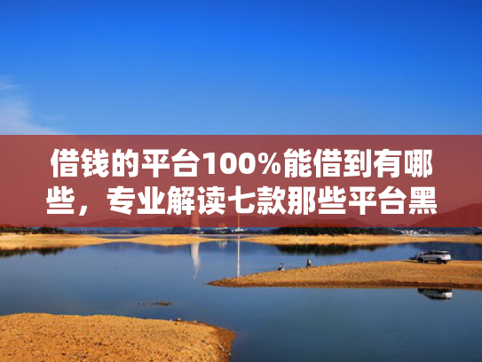 借钱的平台100%能借到有哪些，专业解读七款那些平台黑户也能下款
