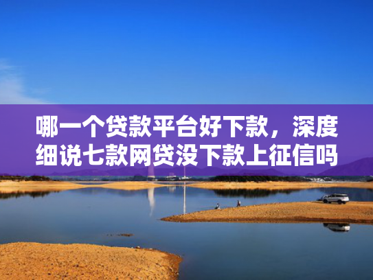 哪一个贷款平台好下款，深度细说七款网贷没下款上征信吗