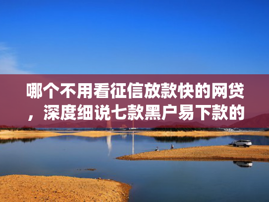 哪个不用看征信放款快的网贷，深度细说七款黑户易下款的网贷app