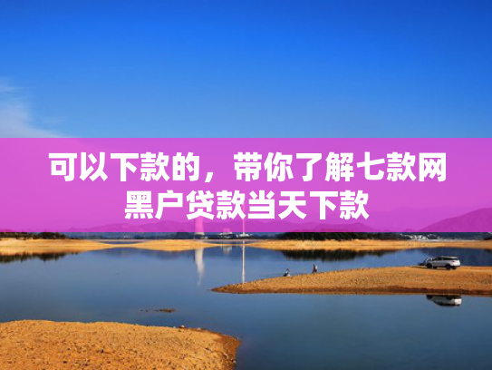 可以下款的，带你了解七款网黑户贷款当天下款