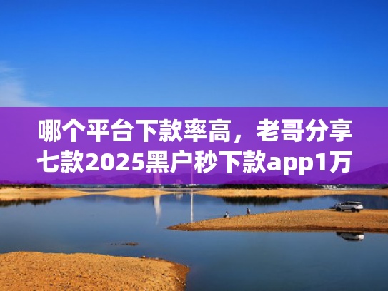 哪个平台下款率高，老哥分享七款2025黑户秒下款app1万以上