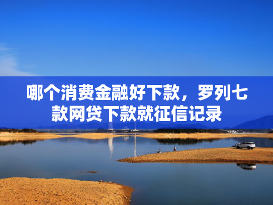 哪个消费金融好下款，罗列七款网贷下款就征信记录