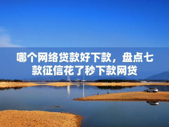 哪个网络贷款好下款，盘点七款征信花了秒下款网贷