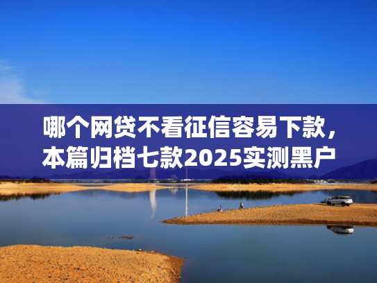 哪个网贷不看征信容易下款，本篇归档七款2025实测黑户烂户必过秒下款app