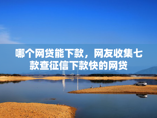 哪个网贷能下款，网友收集七款查征信下款快的网贷