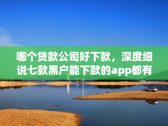 哪个贷款公司好下款，深度细说七款黑户能下款的app都有什么