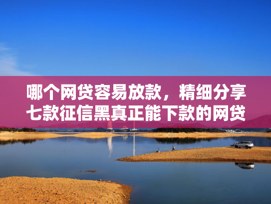 哪个网贷容易放款，精细分享七款征信黑真正能下款的网贷