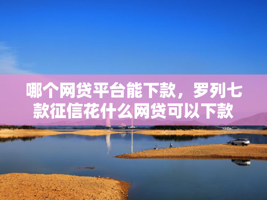哪个网贷平台能下款，罗列七款征信花什么网贷可以下款