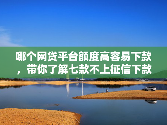 哪个网贷平台额度高容易下款，带你了解七款不上征信下款快的网贷