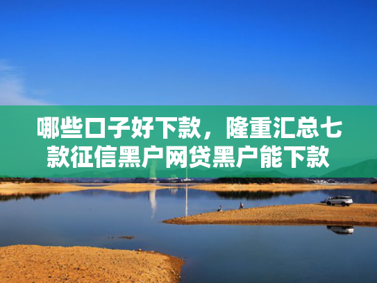 哪些口子好下款，隆重汇总七款征信黑户网贷黑户能下款