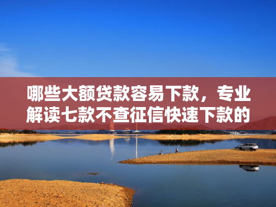 哪些大额贷款容易下款，专业解读七款不查征信快速下款的网贷