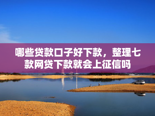 哪些贷款口子好下款，整理七款网贷下款就会上征信吗