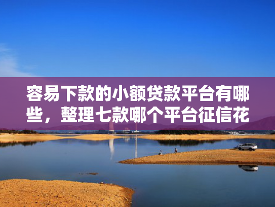 容易下款的小额贷款平台有哪些，整理七款哪个平台征信花能下款的