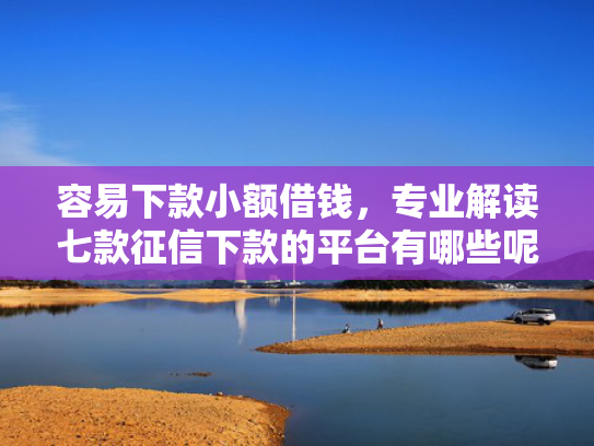 容易下款小额借钱，专业解读七款征信下款的平台有哪些呢