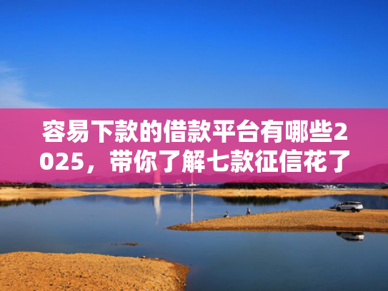 容易下款的借款平台有哪些2025，带你了解七款征信花了什么平台好下款