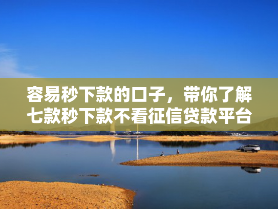 容易秒下款的口子，带你了解七款秒下款不看征信贷款平台