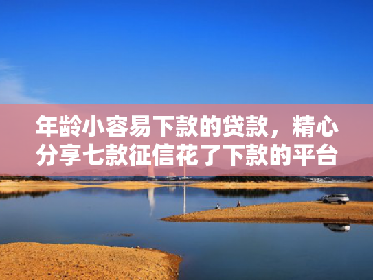 年龄小容易下款的贷款，精心分享七款征信花了下款的平台