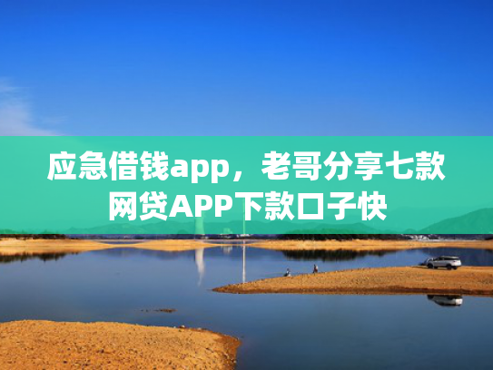 应急借钱app，老哥分享七款网贷APP下款口子快