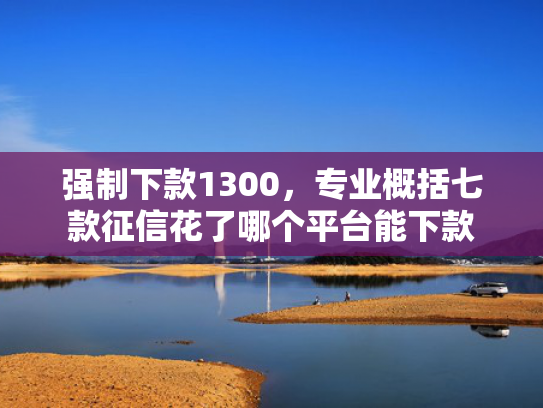 强制下款1300，专业概括七款征信花了哪个平台能下款