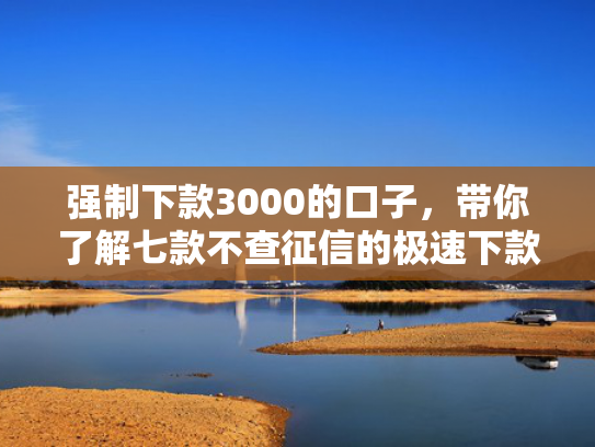强制下款3000的口子，带你了解七款不查征信的极速下款平台