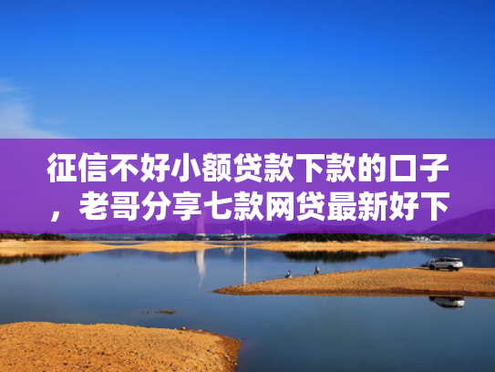 征信不好小额贷款下款的口子，老哥分享七款网贷最新好下款口子论坛