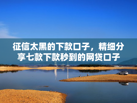 征信太黑的下款口子，精细分享七款下款秒到的网贷口子