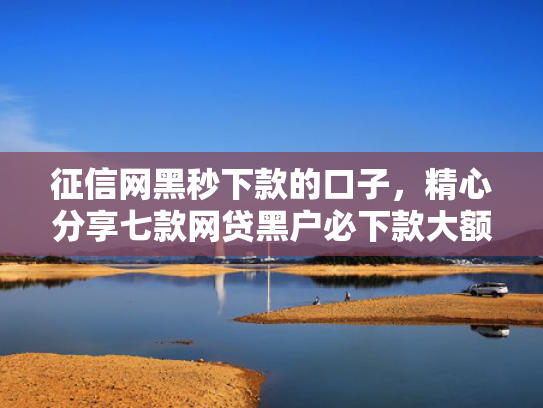 征信网黑秒下款的口子，精心分享七款网贷黑户必下款大额口子