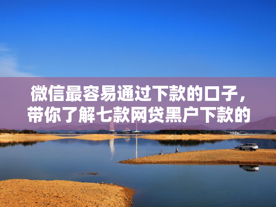 微信最容易通过下款的口子，带你了解七款网贷黑户下款的口子