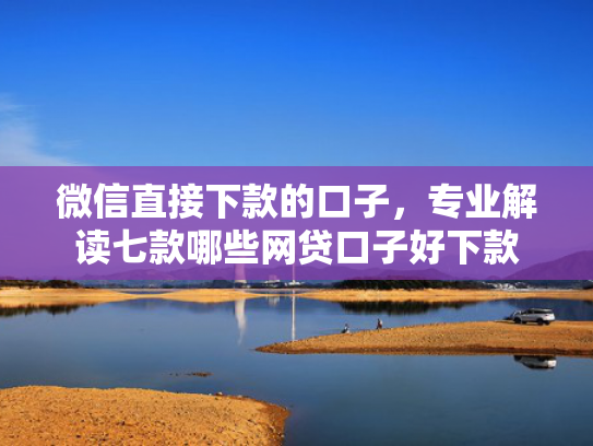 微信直接下款的口子，专业解读七款哪些网贷口子好下款
