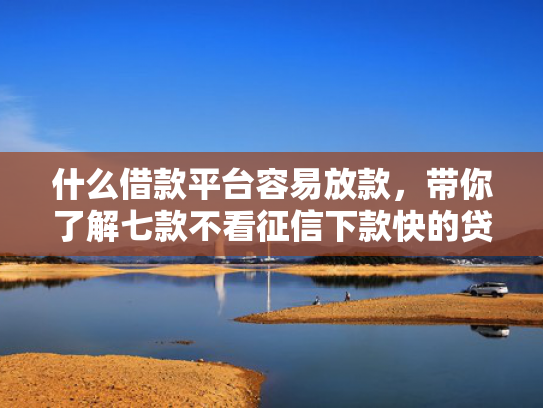 什么借款平台容易放款，带你了解七款不看征信下款快的贷款