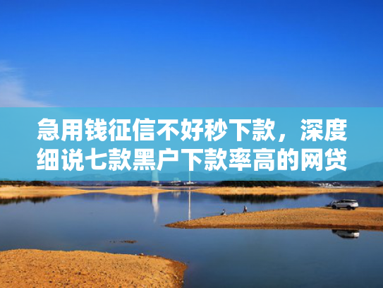 急用钱征信不好秒下款，深度细说七款黑户下款率高的网贷