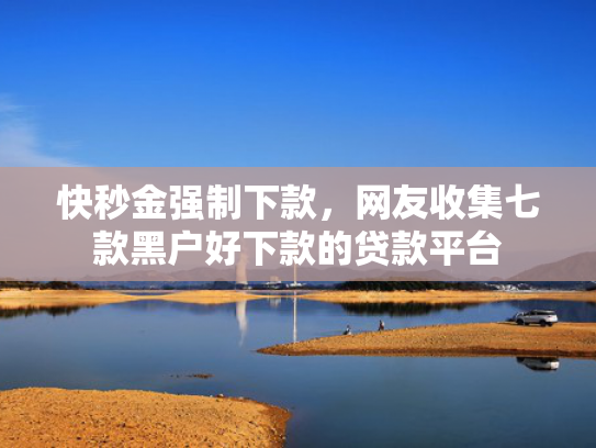 快秒金强制下款，网友收集七款黑户好下款的贷款平台