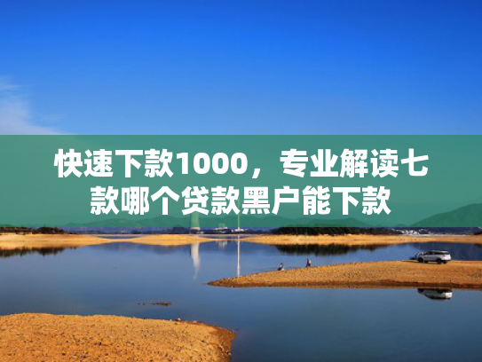 快速下款1000，专业解读七款哪个贷款黑户能下款