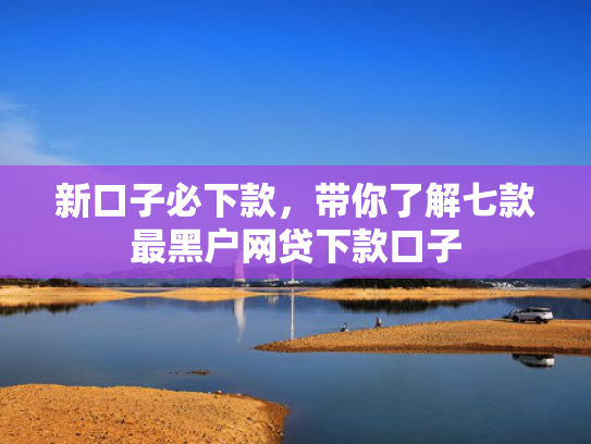 新口子必下款，带你了解七款最黑户网贷下款口子