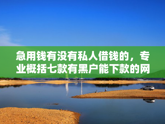 急用钱有没有私人借钱的，专业概括七款有黑户能下款的网贷吗？
